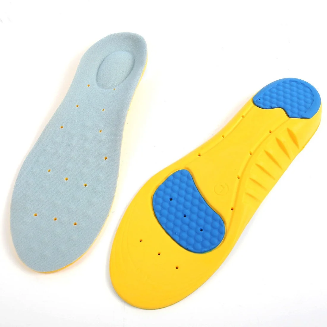 Unisex Shoe Inserts Orthotic Sports Arch Support shoes Insoles Shock Absorption size 34-45