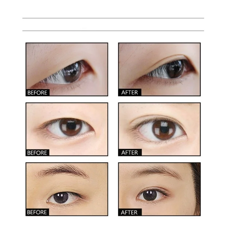 Невидимые двойные веки большой глаз не приклеивается прозрачные стрейч складки