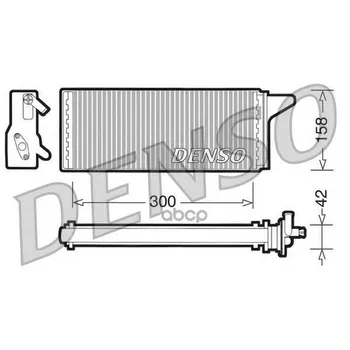 

Radiator stove Denso art. Drr12001