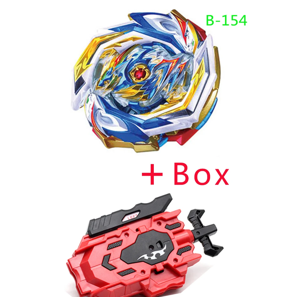 Toupie Beyblades B-154 Металл Fusion Top Beyblade Burst 4D Master Bayblade Bey Blade средство для запуска Beyblade игрушки для детей - Цвет: B154 With box