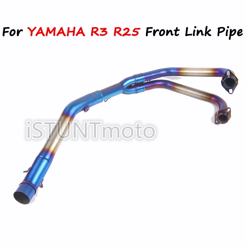 Слипоны для Yamaha R25 R3 YZF R250 R300 побег на мотоцикле модифицированный полный Системы глушитель переднее соединение средняя Соединительная труба