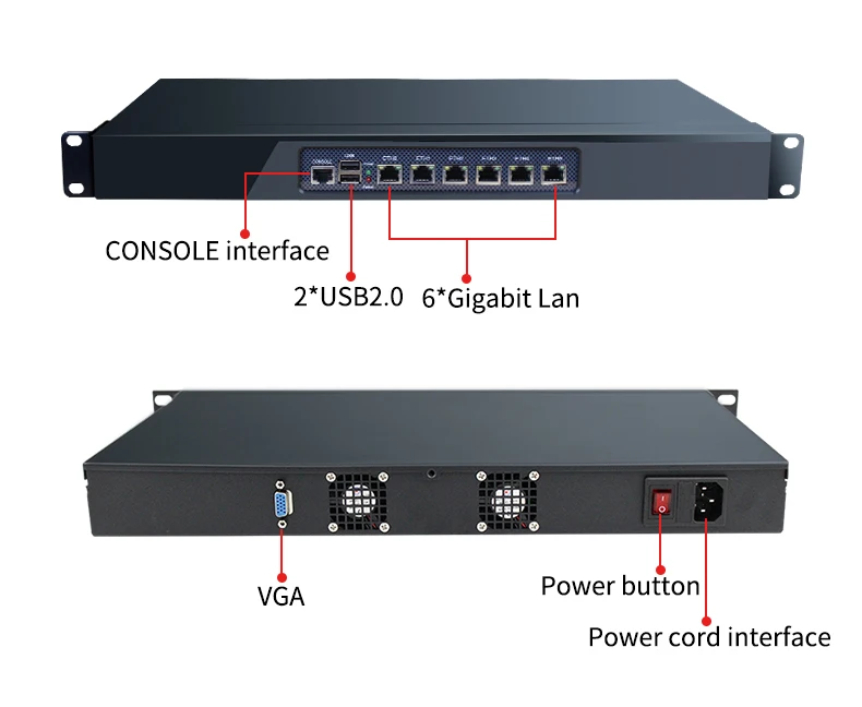 3855U 7100U 7200U Firewall Appliance Hardware - 6 Intel I211 LAN, Pfsense Support Description Image.This Product Can Be Found With The Tag Names Barebone Mini PC, Computer Office, Firewall appliance hardware
