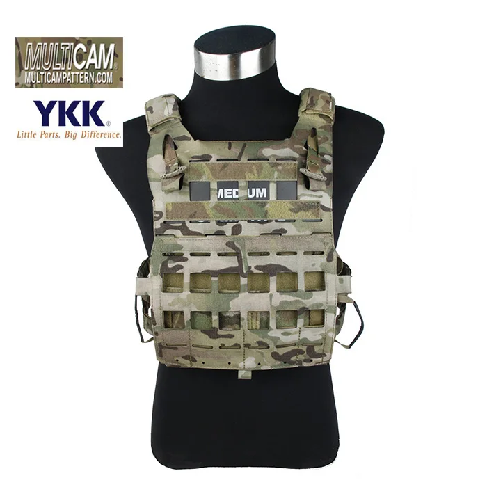 SD Plate Carrier Laser Cut Lightweight Tactical Military Combat Vest Multicam® Black SKU3325(051468) | Спорт и развлечения