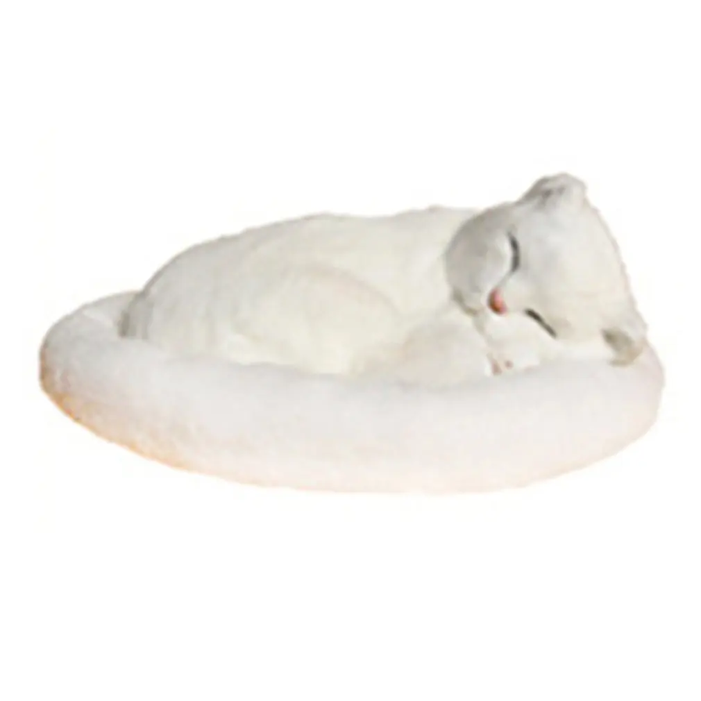 

Simulation Animal Craft Decoration Model Birthday Gift Handmade Creative Simulation Breathing Cat Professional