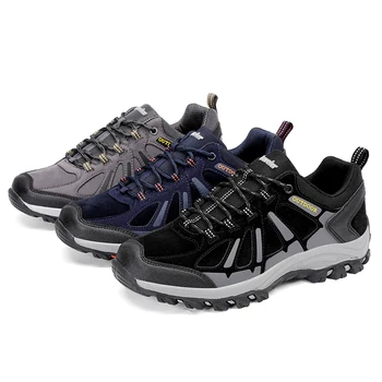 

2019 Outdoor Hiking Shoes Men Non-slip Outdoor Breathable Women Sport Shoes Man climbing Jogging Trekking Sneakers