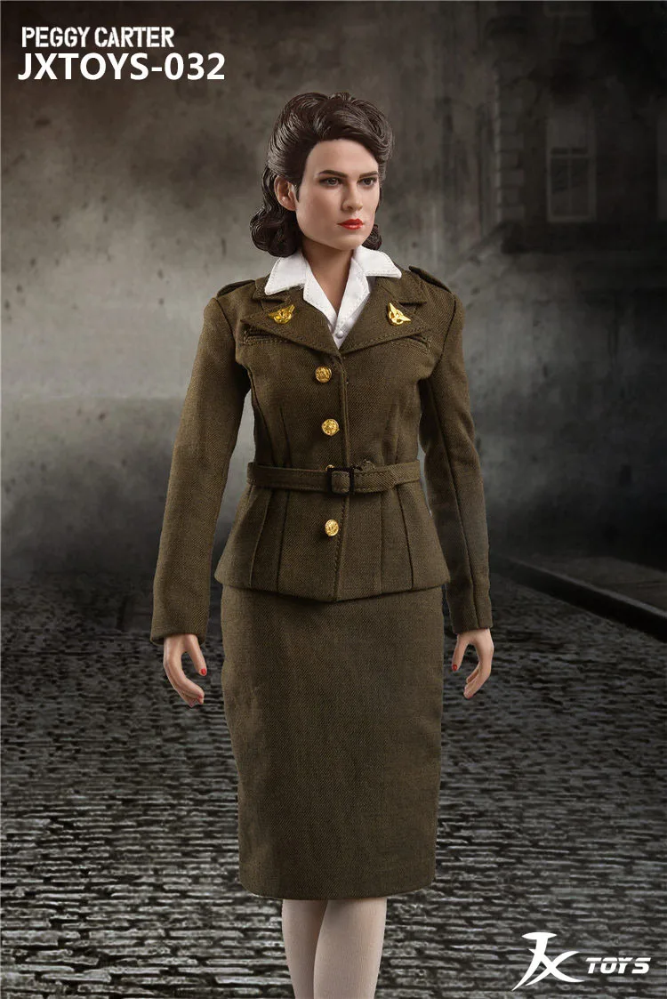 Для коллекции полный набор JXTOYS-032 1/6 Капитан Америка агент Картер Agent13 Пегги Картер фигурка модель игрушки
