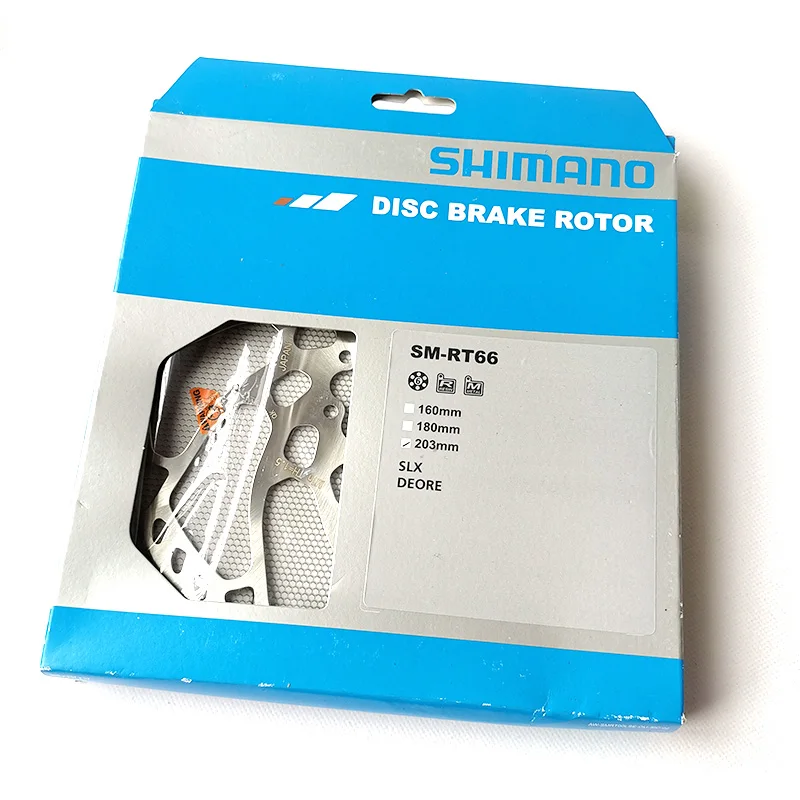 Shimano SLX SM-RT66 160 мм/203 мм MTB велосипед 6 болт тип дисковый тормоз ротор запчасти для велосипеда