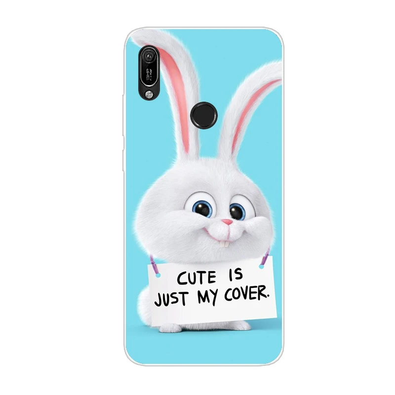 A 6,09 ''для huawei Y6 Мягкий силиконовый чехол TPU чехол для телефона Coque huawei Y6 чехол Y 6 6Y модное тонкое дно