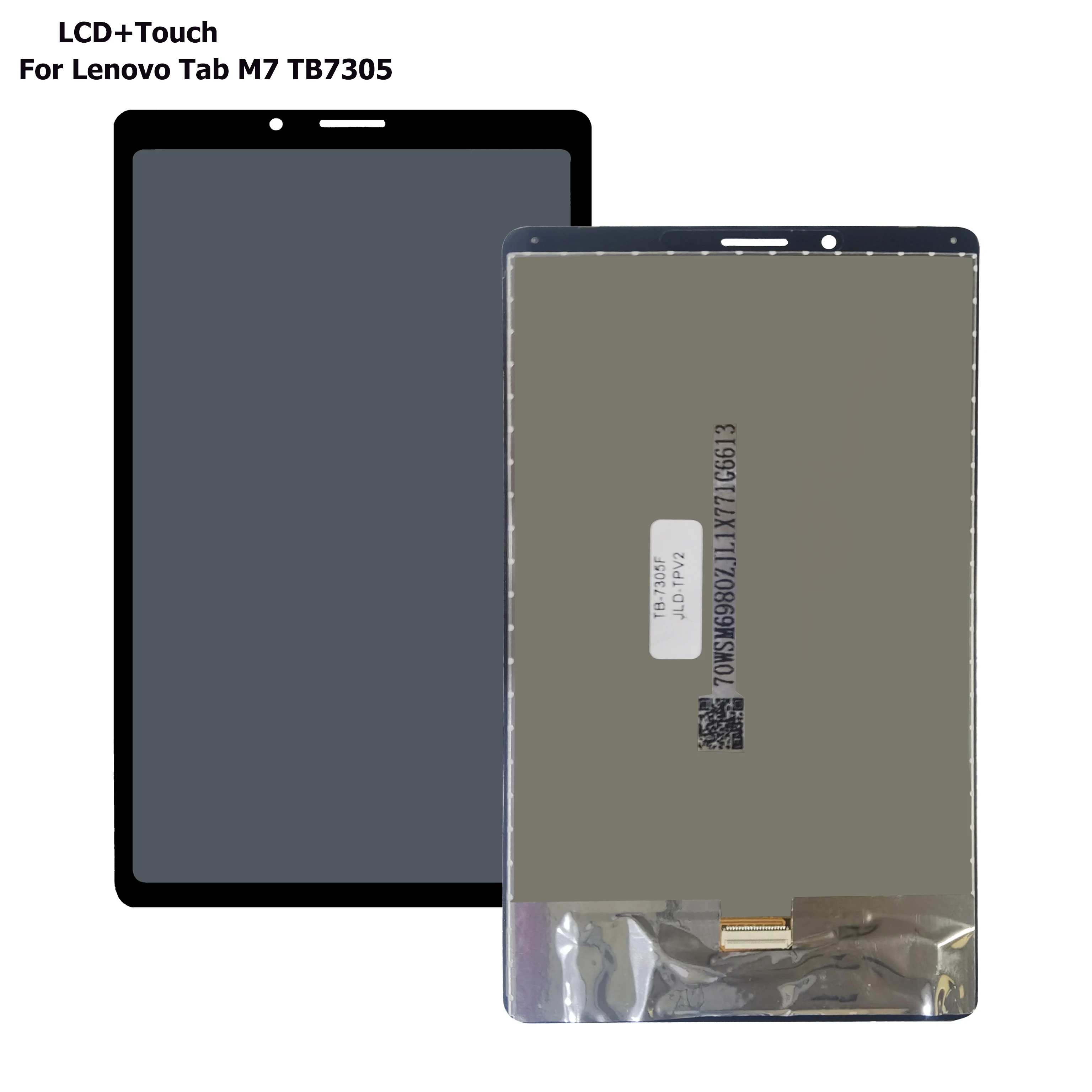 레노버 탭 M7 TB-7305 TB-7305F TB-7305i TB-7305x LCD 디스플레이 터치 스크린, 3G 4G 와이파이 디지타이저 어셈블리, 테스트 완료 7 인치 LCD