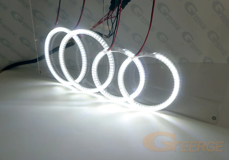 Для сиденья Altea 2006- ксеноновая фара отличная ультра яркая подсветка smd led angel eyes Halo Ring kit