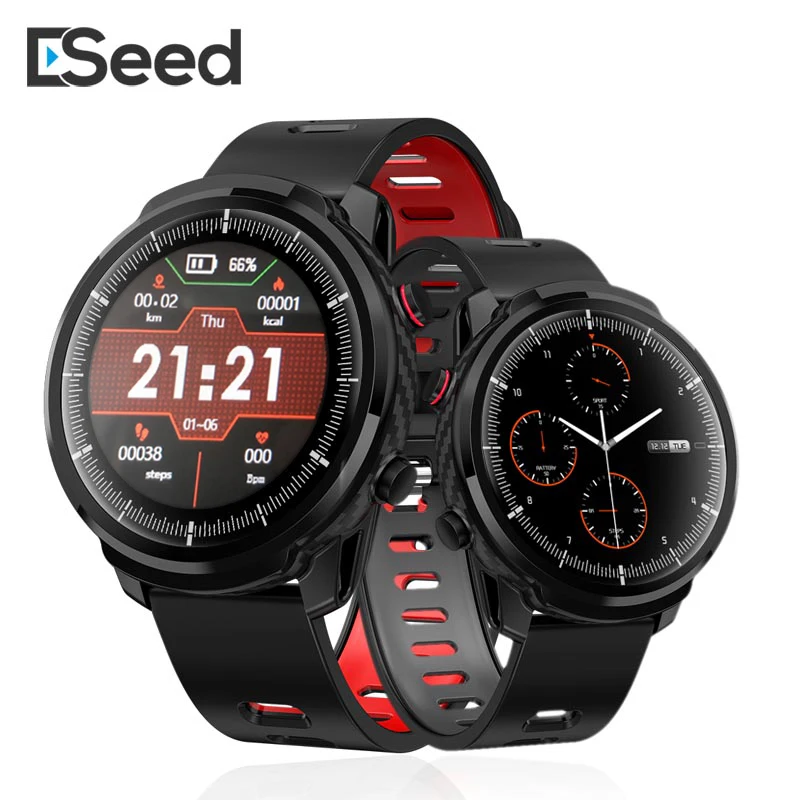 

ESEED men Smart watch L5 plus L3 IP68 waterproof full touch screen long standby smartwatch Heart Rate Weather for samsung watch