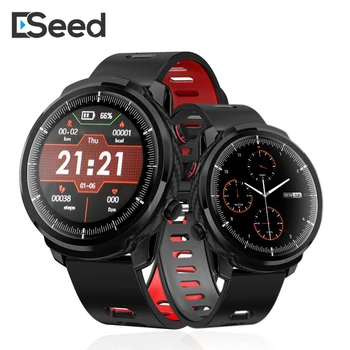 

ESEED men Smart watch L5 plus L3 IP68 waterproof full touch screen long standby smartwatch Heart Rate Weather for samsung watch