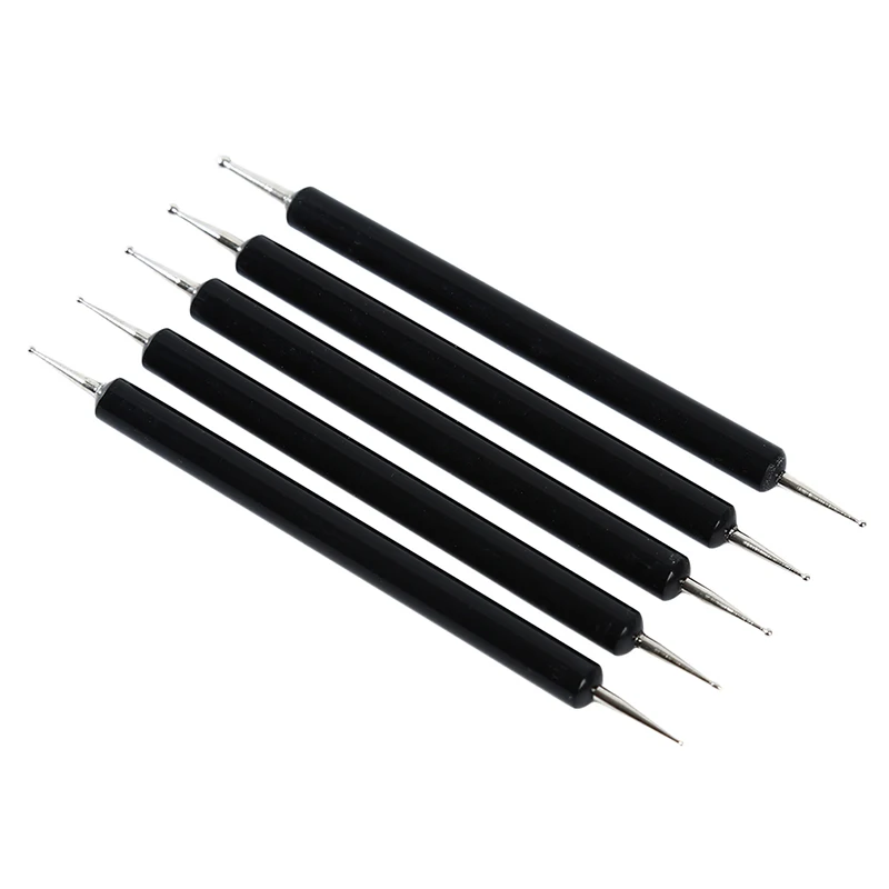 5PCS/Pack Solid Color Indentation Pen New Double Head Carving Sculpture Sculpting Tools Art Craft Pottery Clay Dolls Tools