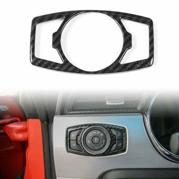 

For Ford F150/Mustang 15-19 Decoration Trim Style Headlight Switch Trim