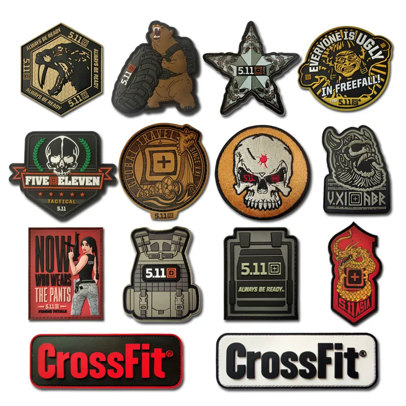 CrossFit Tactical Patch For Bags Weight Vests And Caps 