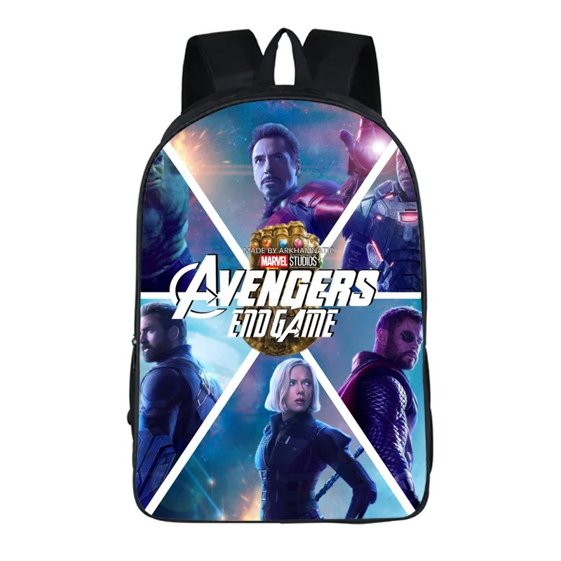 Детские школьные сумки для учеников, сумка Marvel Avengers 4, школьные сумки Mochila Escolar для детей, школьный рюкзак Okul Cantalari - Цвет: 18
