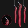 100pcs/lot red worm fishing lure 3.5cm Smell soft bait carp lures iscas artificial silicone pesca fishing tackle FA-160 ► Photo 2/6