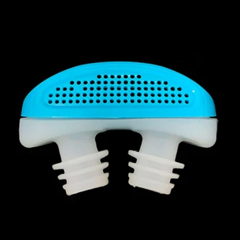 

ABS Stopper Dilators Sleep Aid Apparatus Nasal Anti Snoring Silencer Air Purifier Devices Practical Apnea Breathing Nose Clip