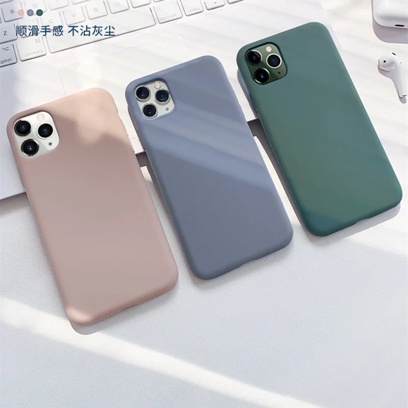 2020 Hot Sale Anti-knock Fitted Case for Apple IPhone 11 Pro XR XS MAX X 8 7 6 6S Plus Clear Soft TPU Cover