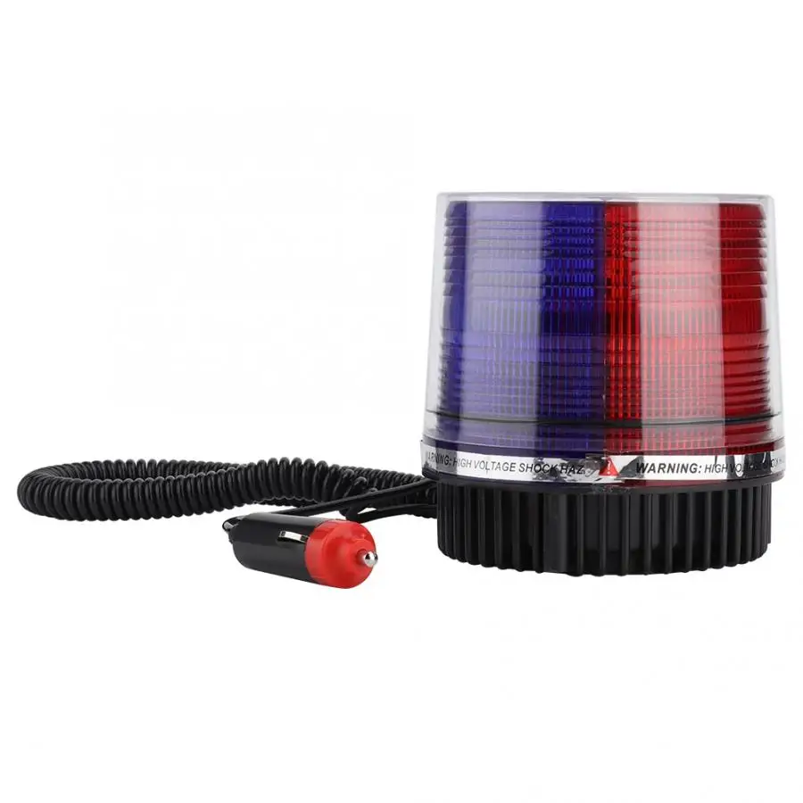 Светодиодный проблесковый Предупреждение ющий противотуманный светильник на крыше автомобиля 12-24 В, красный, синий