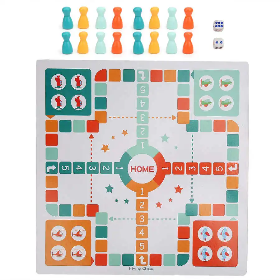 Portable Mini International Chess Folding Magnetic Plastic Chessboard Board Game 