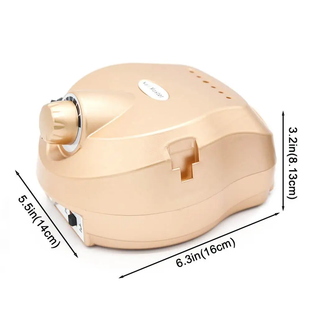 Kemei 30000RPM Electric Nail Polisher Drill Gel Cuticle Remover Manicure Pedicure Machine Tool