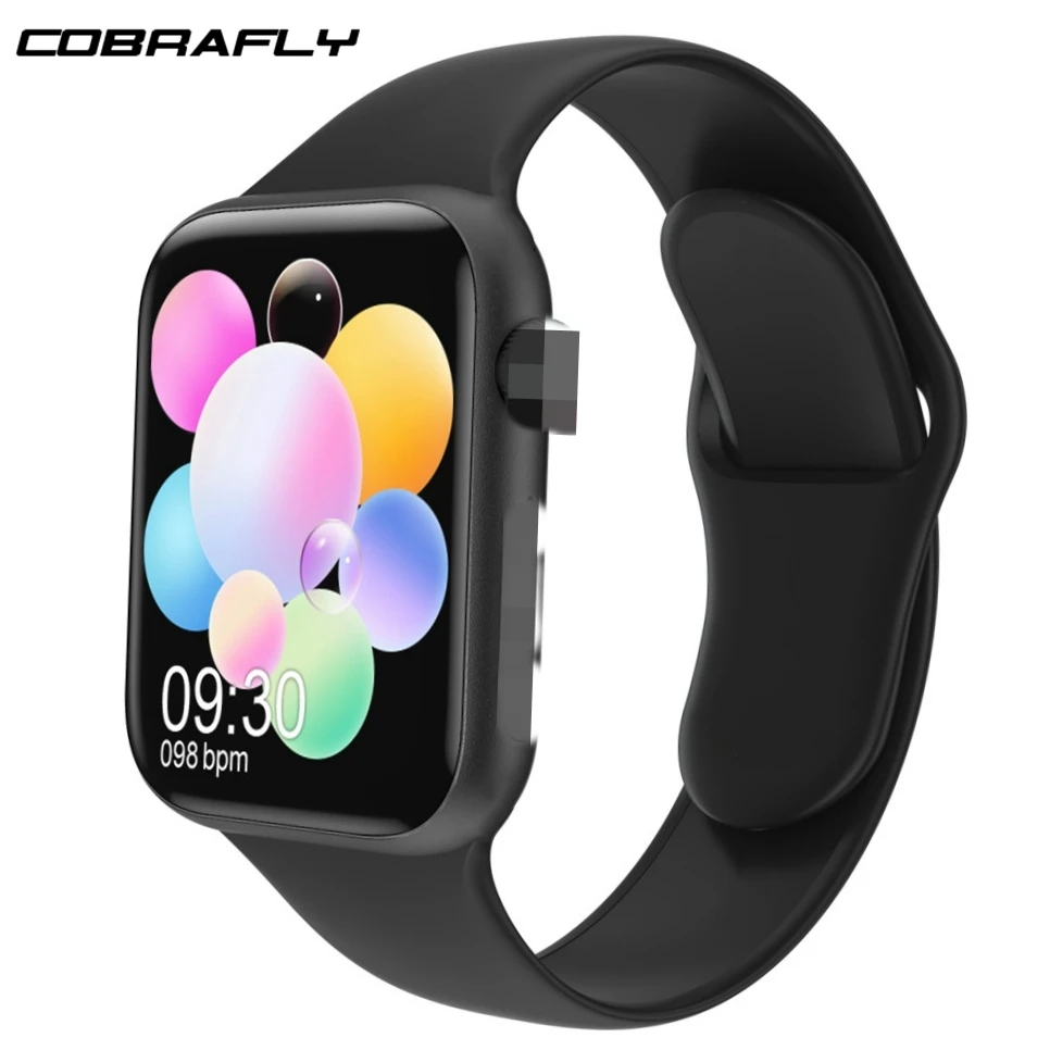 Смарт часы Cobrafly K8 IWO Max 1 78 дюйма Bluetooth пульсометр беспроводные зарядные VS 12