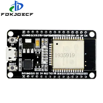 

ESP-32S Development Board ESP-WROOM-32 ESP32 ESP-32 Bluetooth and WIFI Dual Core CPU with Low Power Consumption MCU ESP-32