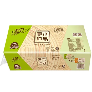 

10rolls Roll Tissue Hotel Bathroom Toilet Paper Coreless Household Virgin Wood Pulp Kitchen Thickened Highly Absorbent 3 Layers