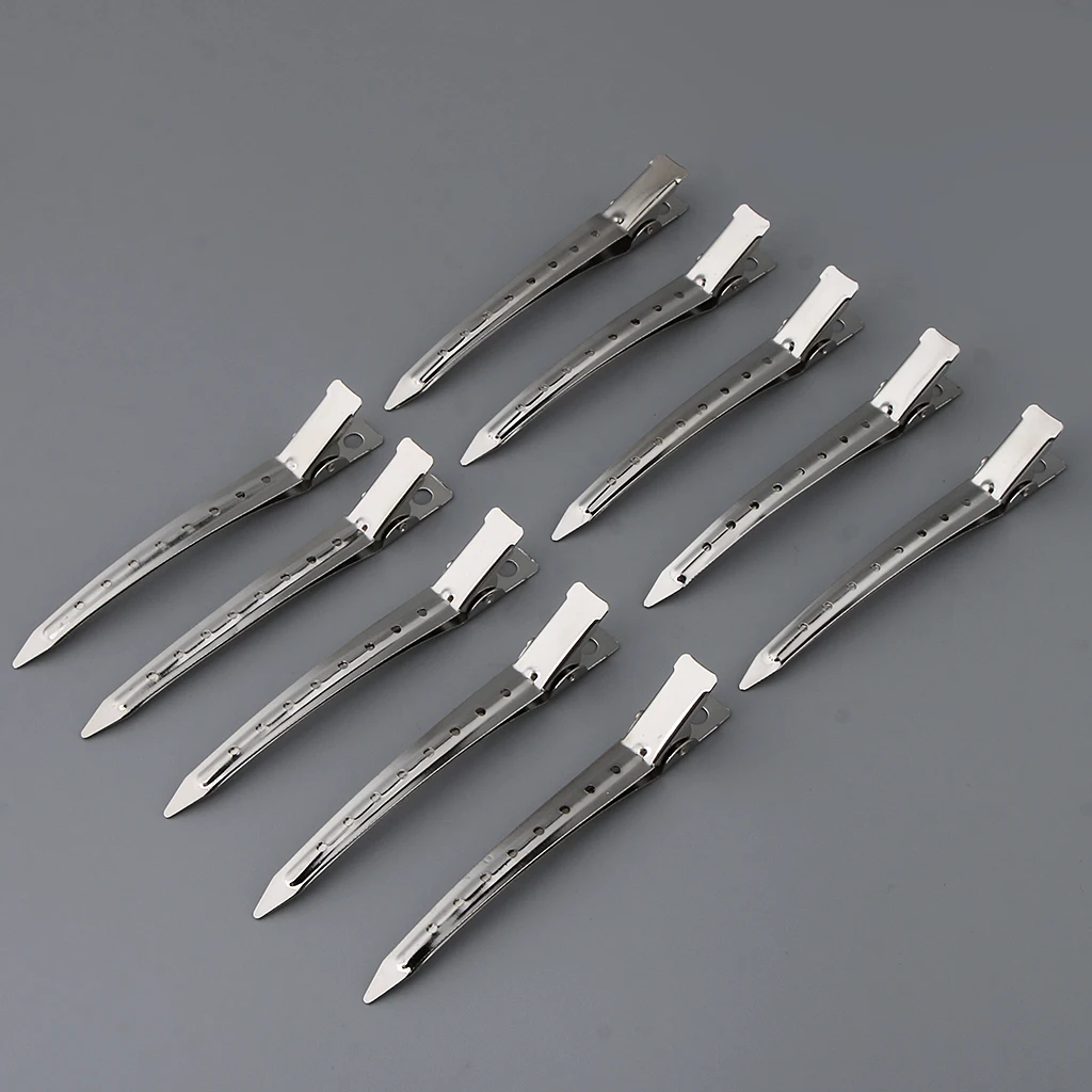 10x Duck Bill Hair Clips Grips Slide Pin Accessories Alligator DIY Tools 9cm