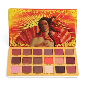 

18 Color EVA Eyeshadow Pallete Matte Shimmer Eyeshadow Waterproof Long-lasting Makeup Eyeshadow palette Cosmetics