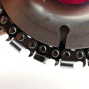 

Hot Angle Grinding Disc Chain Saw Blade Grinding Disc Chain 4 Inch 22 Tooth Cutting Engraving Cutter For 100/115mm Angle Grinder