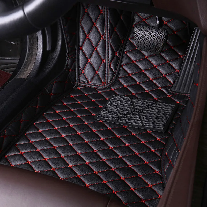 Leather Car Floor Mats Fit For Acura RLX TLX TSX TL ILX MDX RDX 2005-2019 Auto Foot Mat | Автомобили и мотоциклы