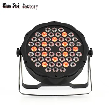 

Led Flat Par Rgbw Led Disco Light Par A Led 53X3W Wall Wash Mini Stage Lighting With Dmx 512 Control For Led Disco Strobe Dj