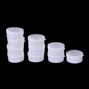 

10/50Pcs 10g Cosmetic Container Plastic Cosmetic Sample Jars Bottle Refillable Empty Cream Jar Makeup Sample Bottle Damp Proof