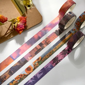 

Ins. Style Deco Diary Stickers Scrapbooking Planner Decorative Stationery 40pcs/pack Stickers + 1 Roll Tape Set