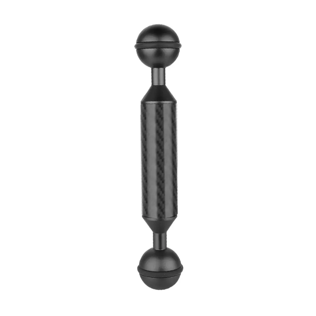 Diving Photography Carbon Fiber Dual Ball Head Float Buoyancy Arm Camera Underwater Tray Kit Ultralight