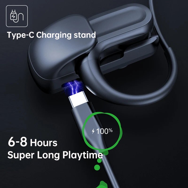 Музыкальный плеер Arikasen Bluetooth гарнитура с микрофоном памяти 8 Гб спортивный MP3 8H