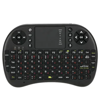 

2.4G Mini Wireless Russian Version Keyboard Touchpad & Air Mouse Fly Mouse Remote Control for Android Windows TV Box Smart Phone