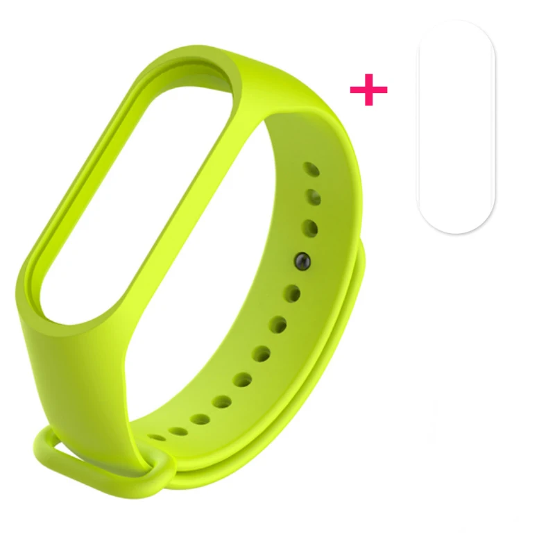 002 25 шт./лот браслет для mi Band 3 и 4 ремешок для часов Силиконовый ремешок для Xiao mi браслет четыре Xio mi Xaio mi Xia mi Xao mi - Цвет: 002