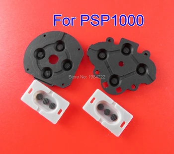 

2sets/lot Silicone Rubber Conductive Contact Button D-Pad Pads Repair For PSP1000 PSP 1000 Controller