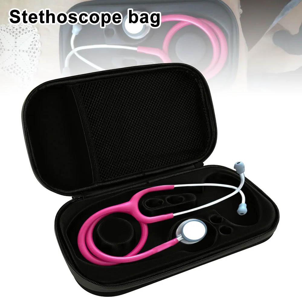 Портативный медицинский стетоскоп EVA сумка для хранения большой сетка карманы для аксессуаров Водонепроницаемый Анти-шок Жесткий Чехол сумка для хранения