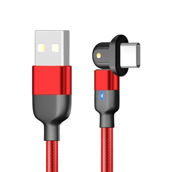 

Magnetic Charge Cable USB Cable Fast Charging Micro USB For Type C Android 180 Degree Rotation Universal For Xiaomi Samsung