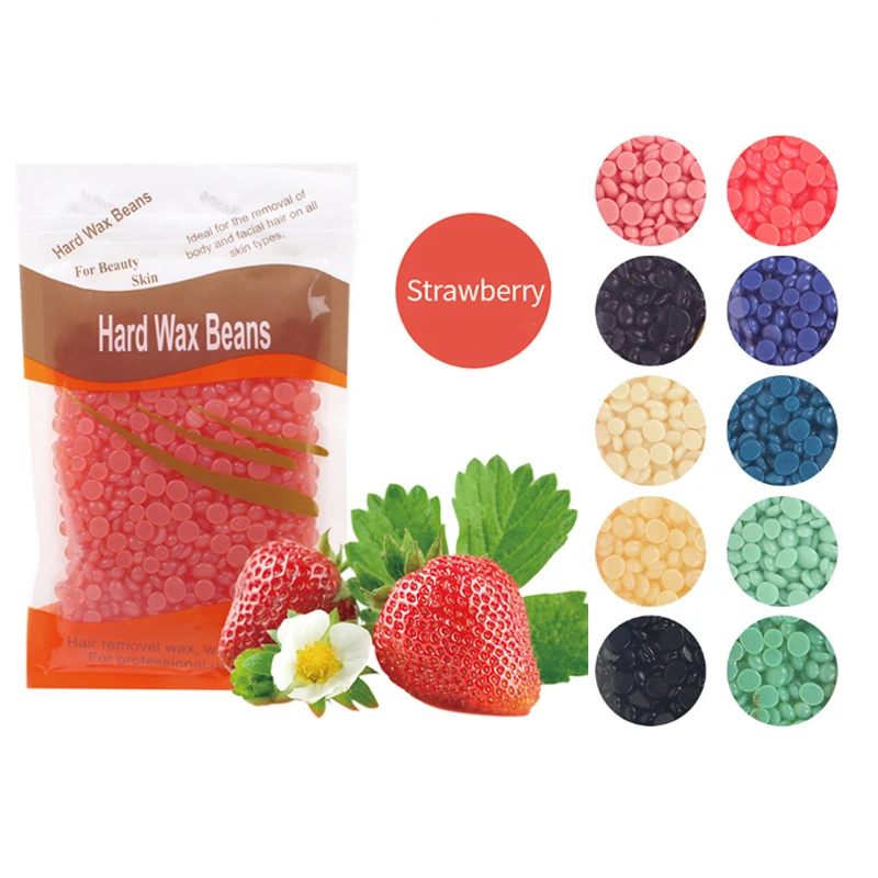 100g/Pack Wax beans Depilated Leg Film Wax Pellet Hair Removing Cream Bikini Face Leg Hair Removal Bean Unisex cera para depilar
