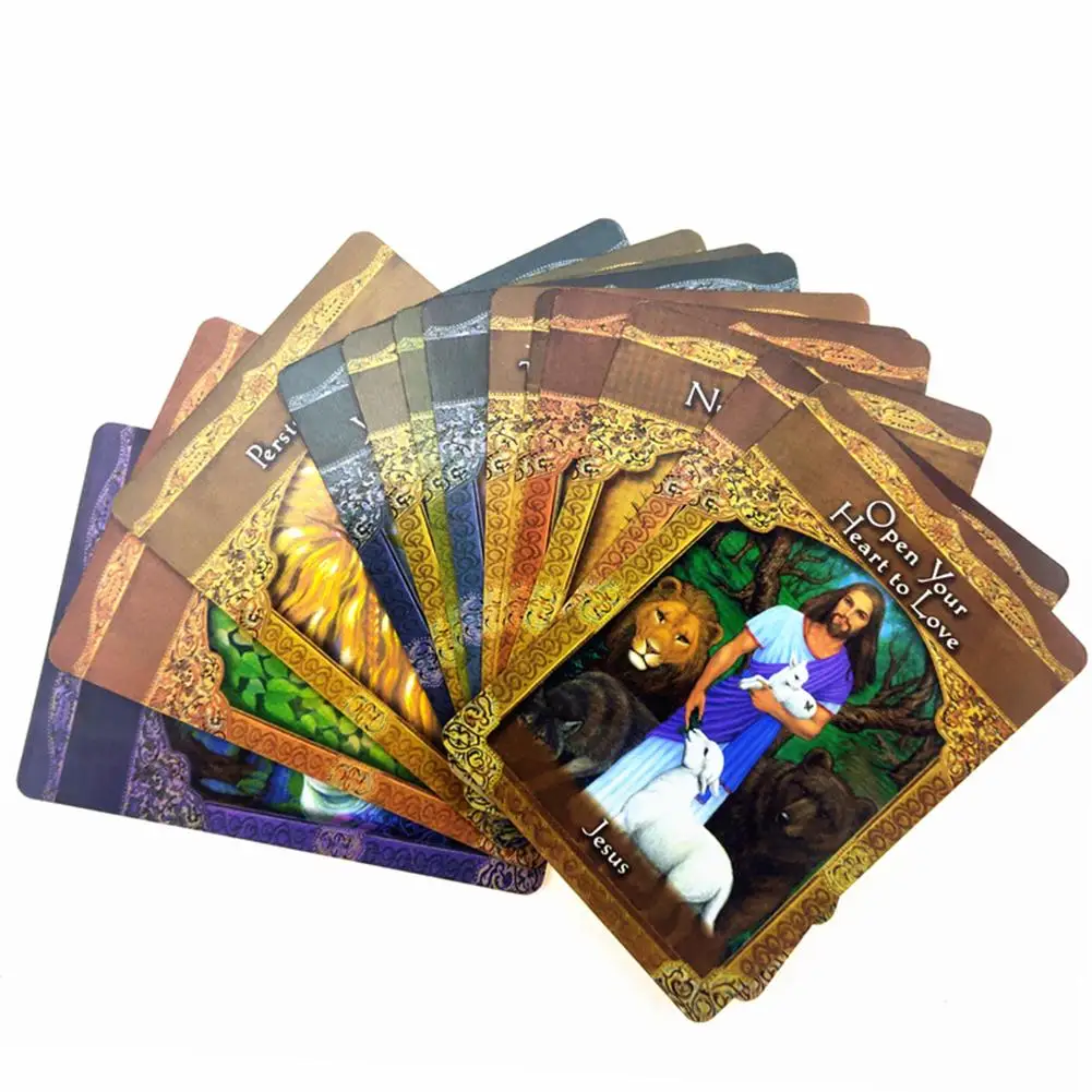 Ascended Masters Cards Guidance-гадание Fate Tarot колода настольная игра 44 карты/наборы