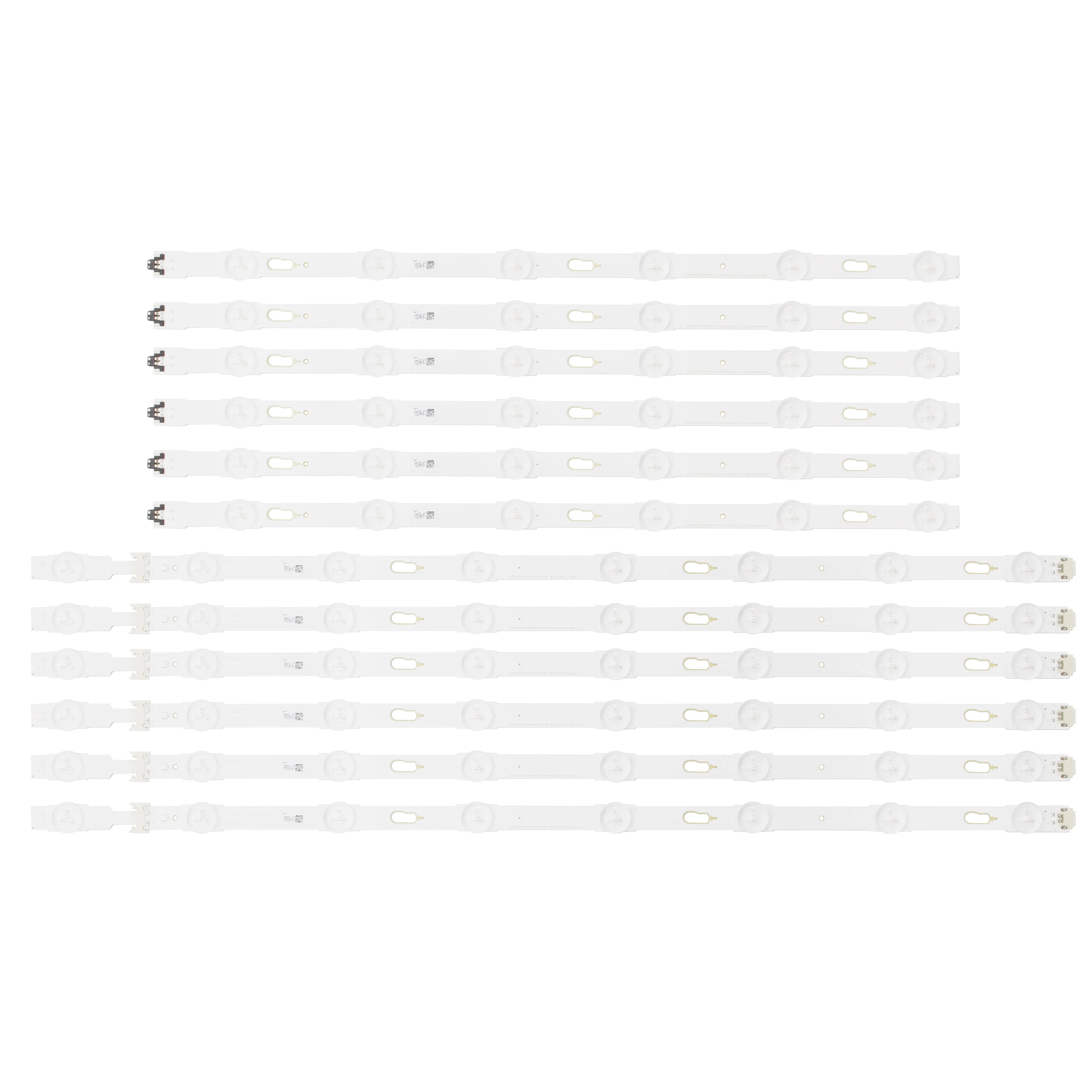 Новый комплект 12 шт. Светодиодная лента для подсветки Samsung UE55MU6120K UE55KU6000K ue55mu6000k с