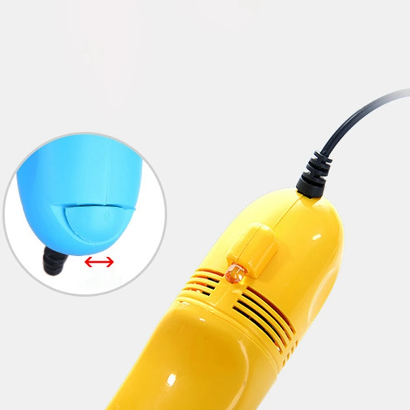 Автомобильный пылесос USB Автомобильное внутреннее вентиляционное отверстие Пылезащитная щетка для чистки инструментов Комплект для ПК ноутбука клавиатуры пылесборник