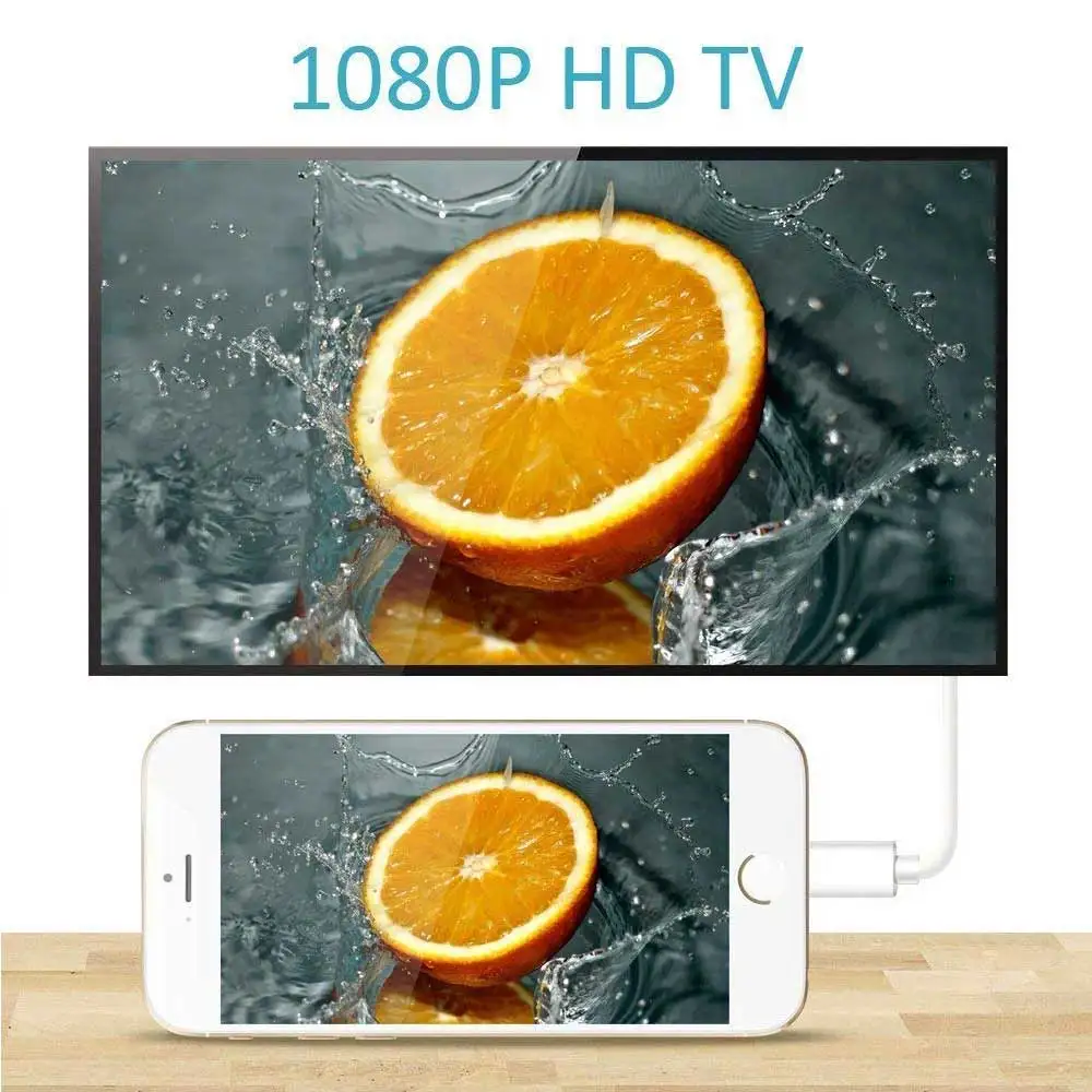 ITINFTEK 8 Pin цифровой AV для IPhone 5 6X8 7 HDMI конвертер кабель для IOS к HDMI HDTV Кабель адаптер мобильный телефон