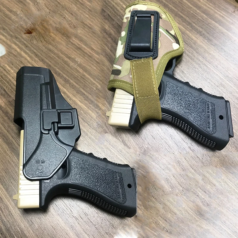 2 шт пластиковый гелевый шариковый пистолет Glock 17 1911 водяные пули игрушки для мальчиков пистолет оружие пистолет аксессуары пистолет кейс для игр на открытом воздухе подарки для детей