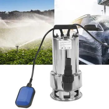 

1100W Stainless Steel Submersible Water Pump for Garden Irrigation Pond Drain US/EU Plug 110V